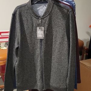Van Heusen zipper cardigan